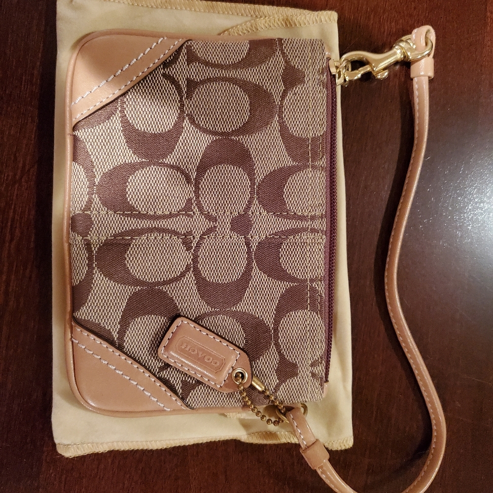 Coach wristlet